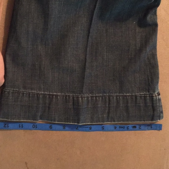 Daisy Fuentes size 16 relaxed fit, wide leg Jean - Picture 5 of 6